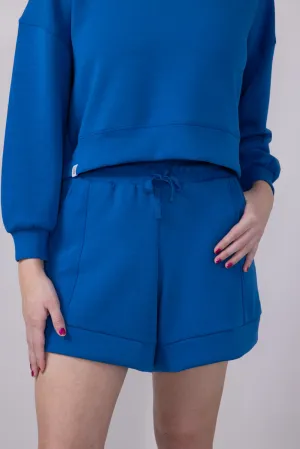 Simply Southern Sophie Modal Knit Shorts for Women in Royal Blue | PP-0125-SHORT-SOPHIE-ROYAL