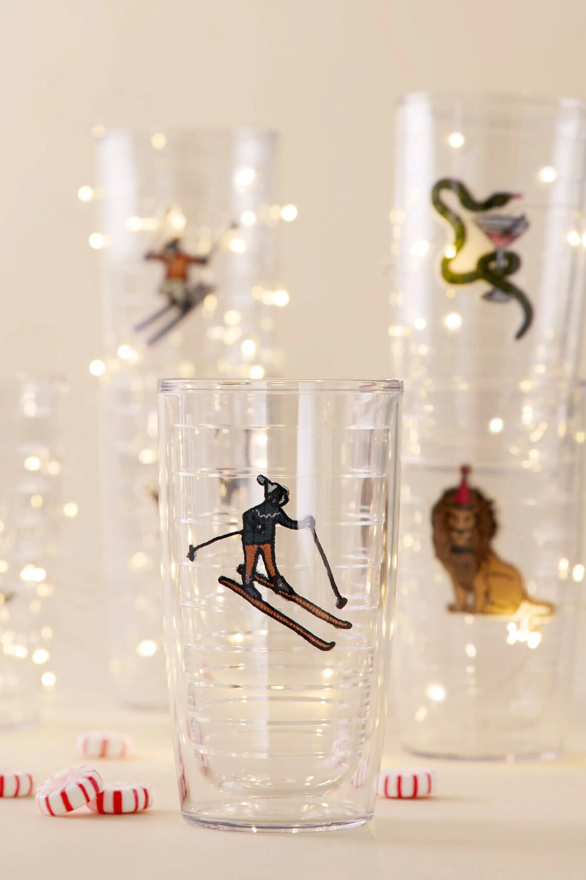 Skiers Tumblers Set of 4