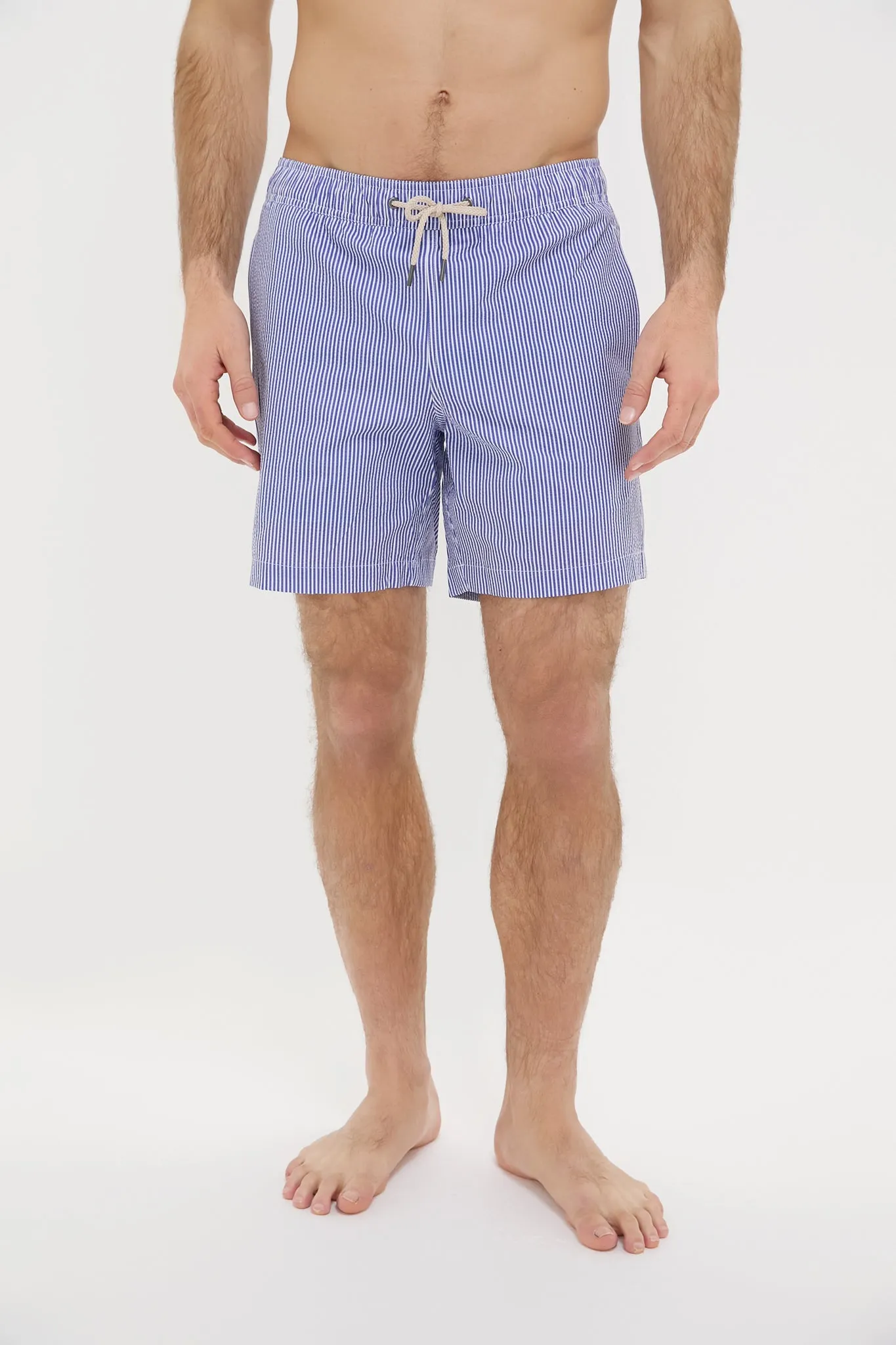 Sky Blue Seersucker Bayberry Trunks