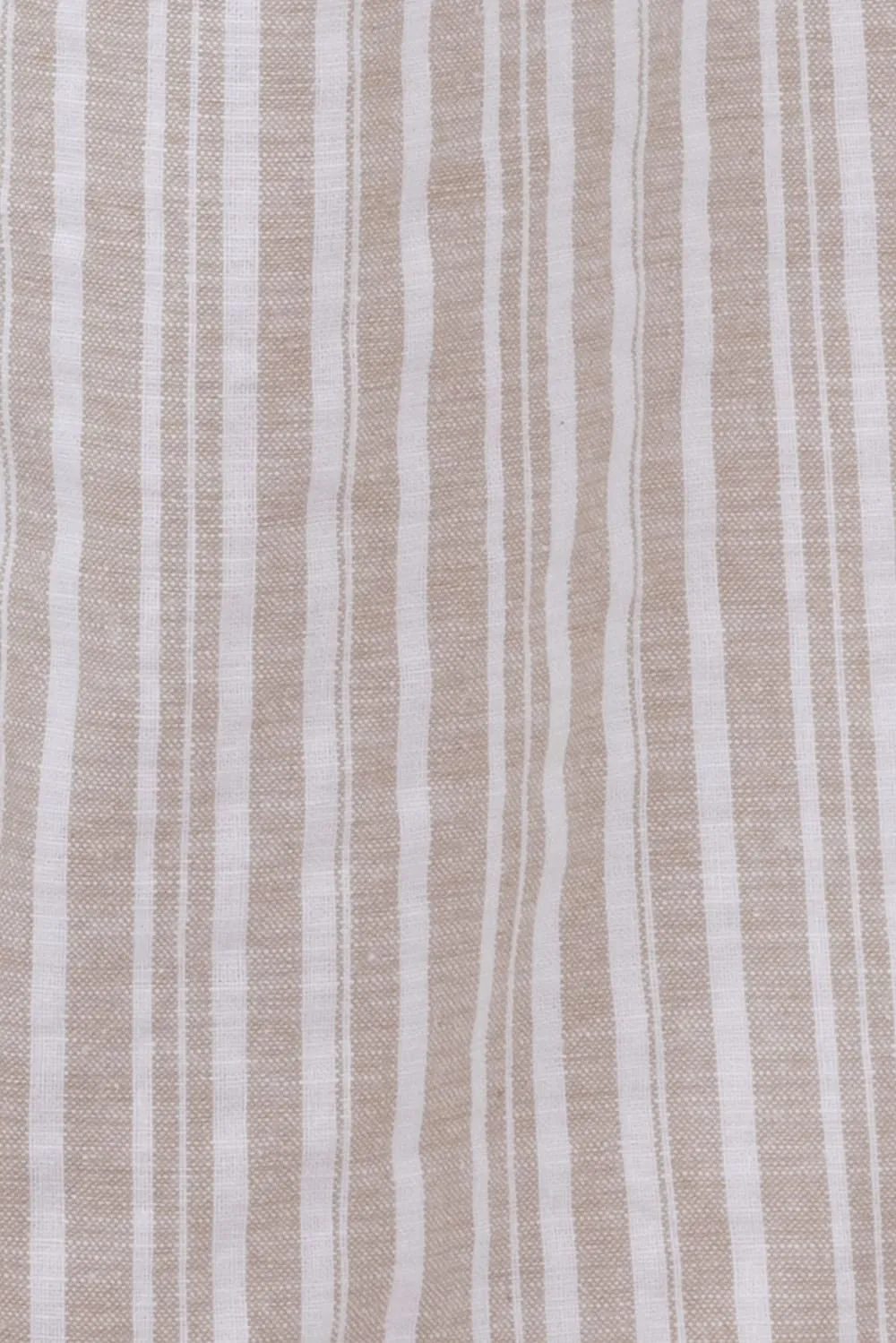 Smocked Waist Linen Wide Leg Pants for Women in Taupe | FP3381-TAUPE