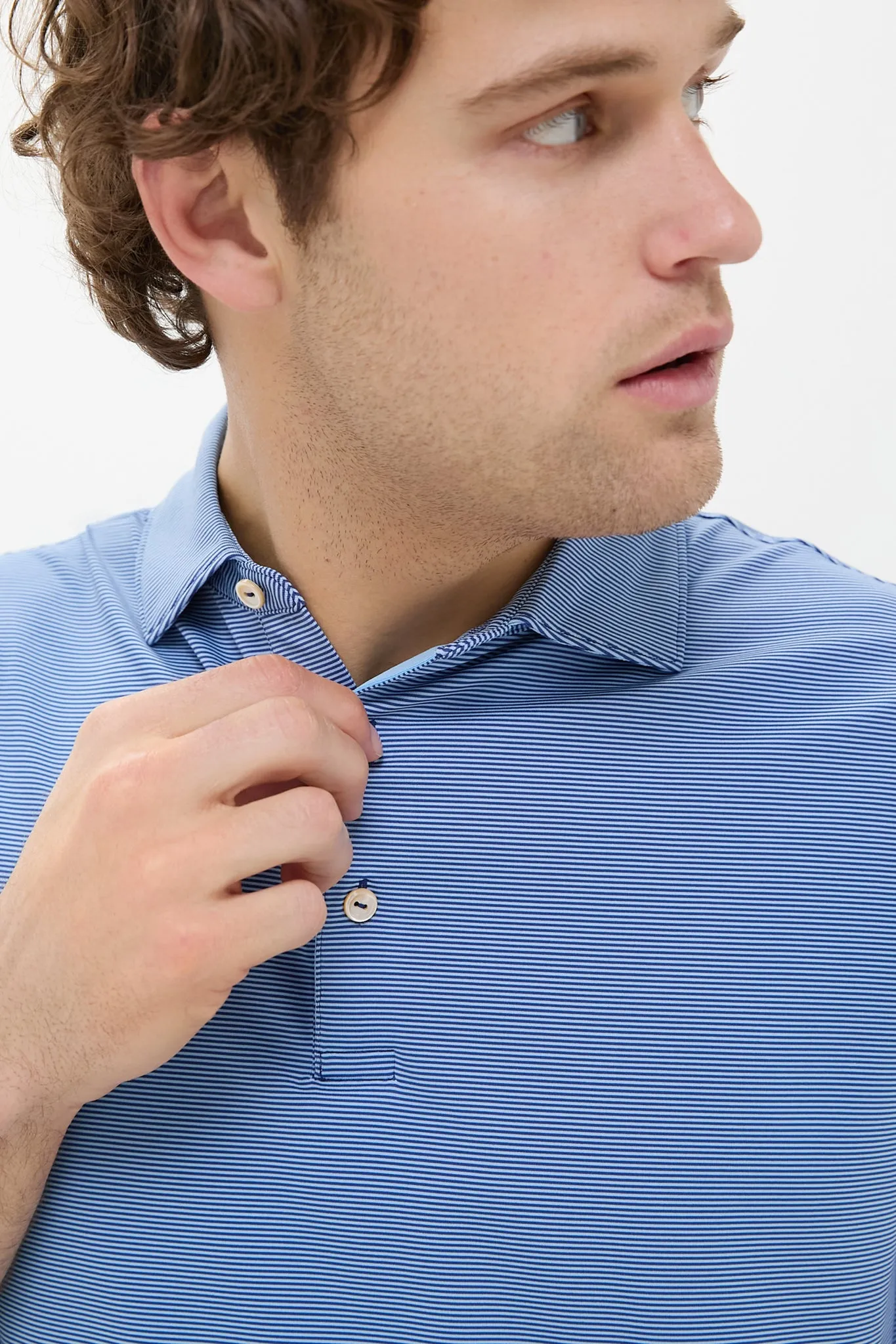Sport Navy Jubilee Performance Jersey Polo