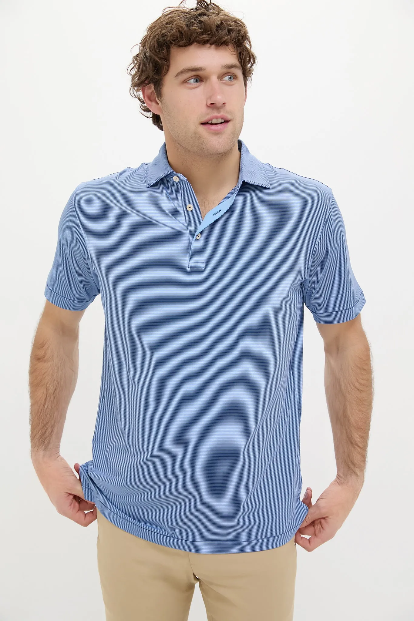 Sport Navy Jubilee Performance Jersey Polo