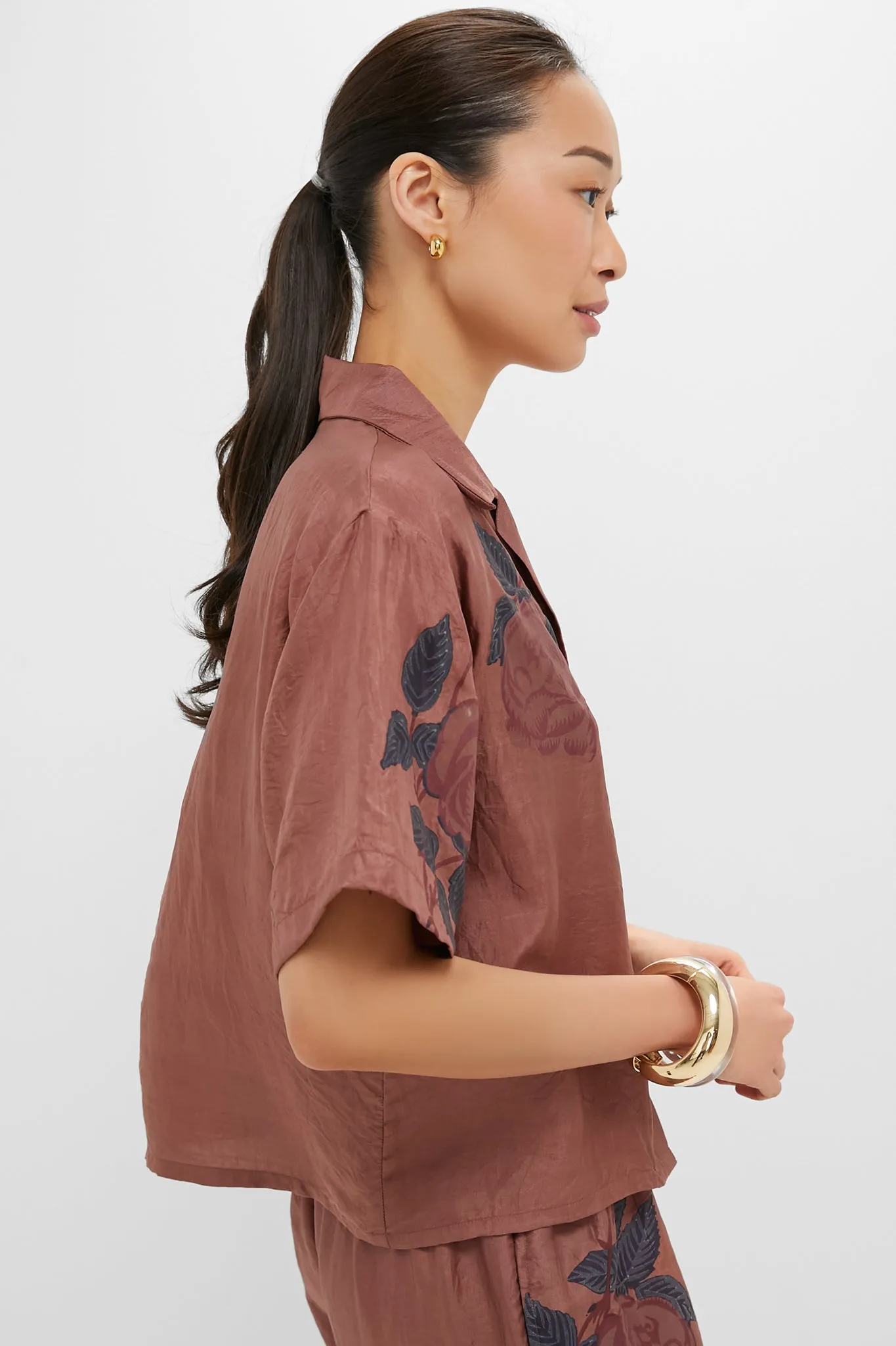 Stevie Mauvewood Rose Shirt