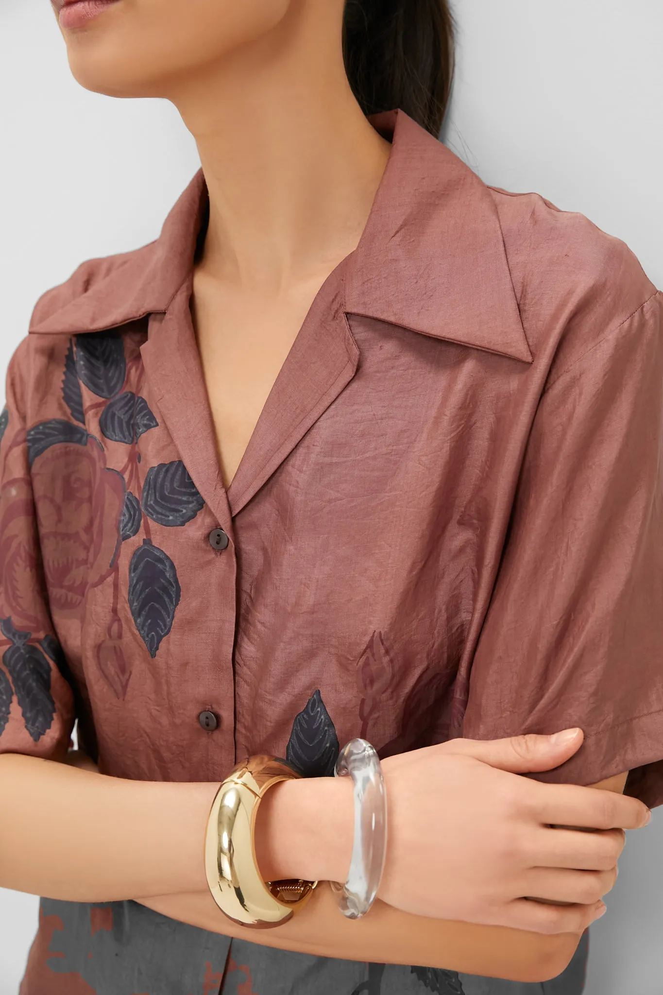 Stevie Mauvewood Rose Shirt