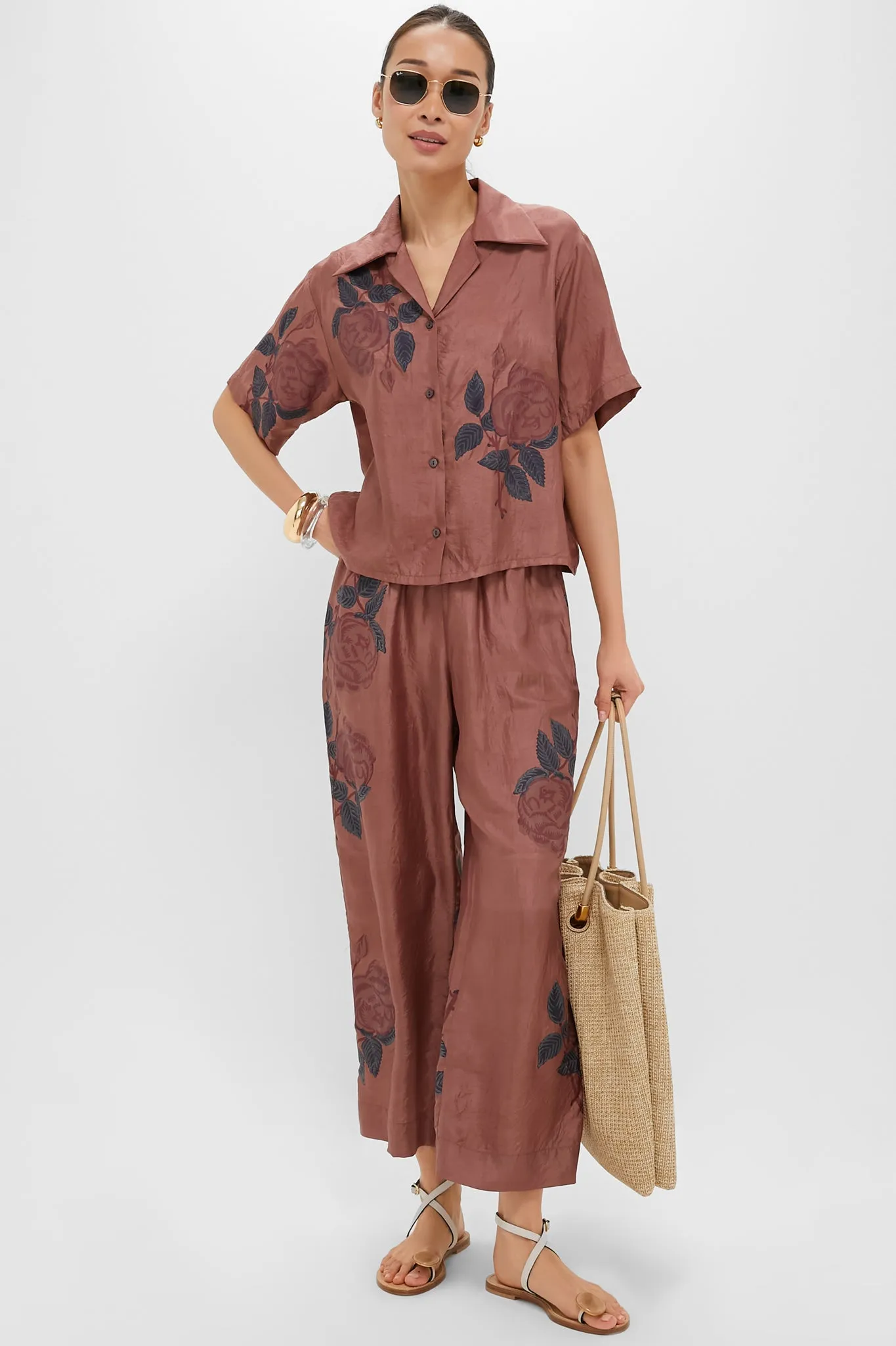 Stevie Mauvewood Rose Shirt