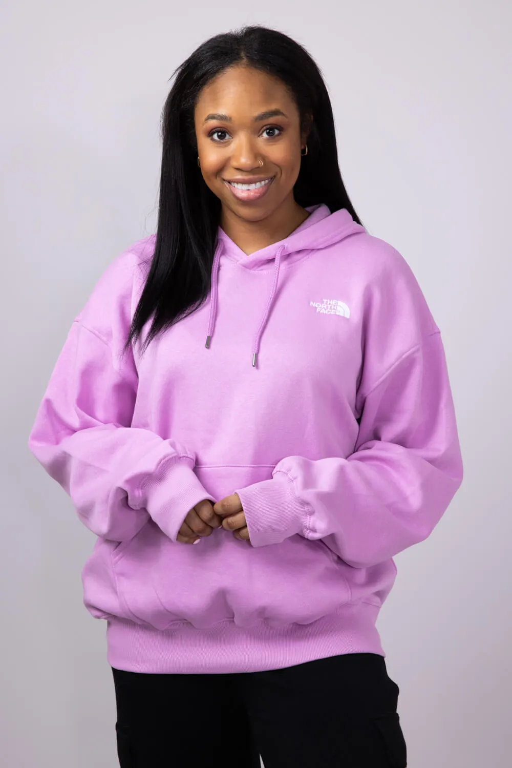 The North Face Evolution Hoodie for Women in Dragonfruit | NF0A84GE-1IB
