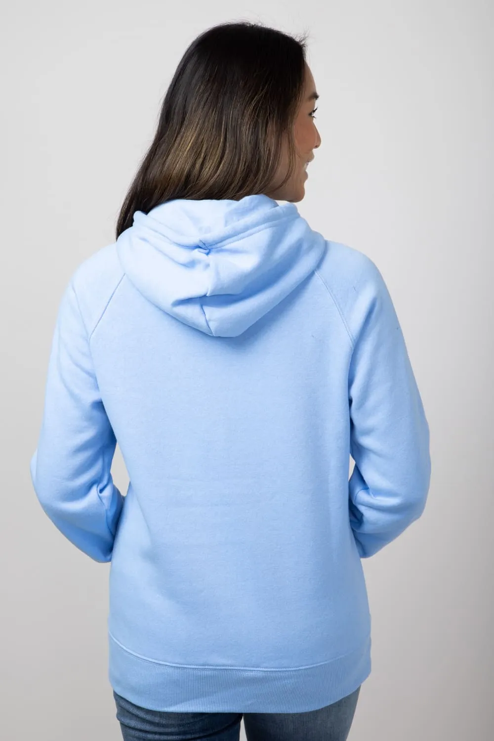 The North Face Half Dome Hoodie for Women in Cornflower | NF0A7UNO-1I5