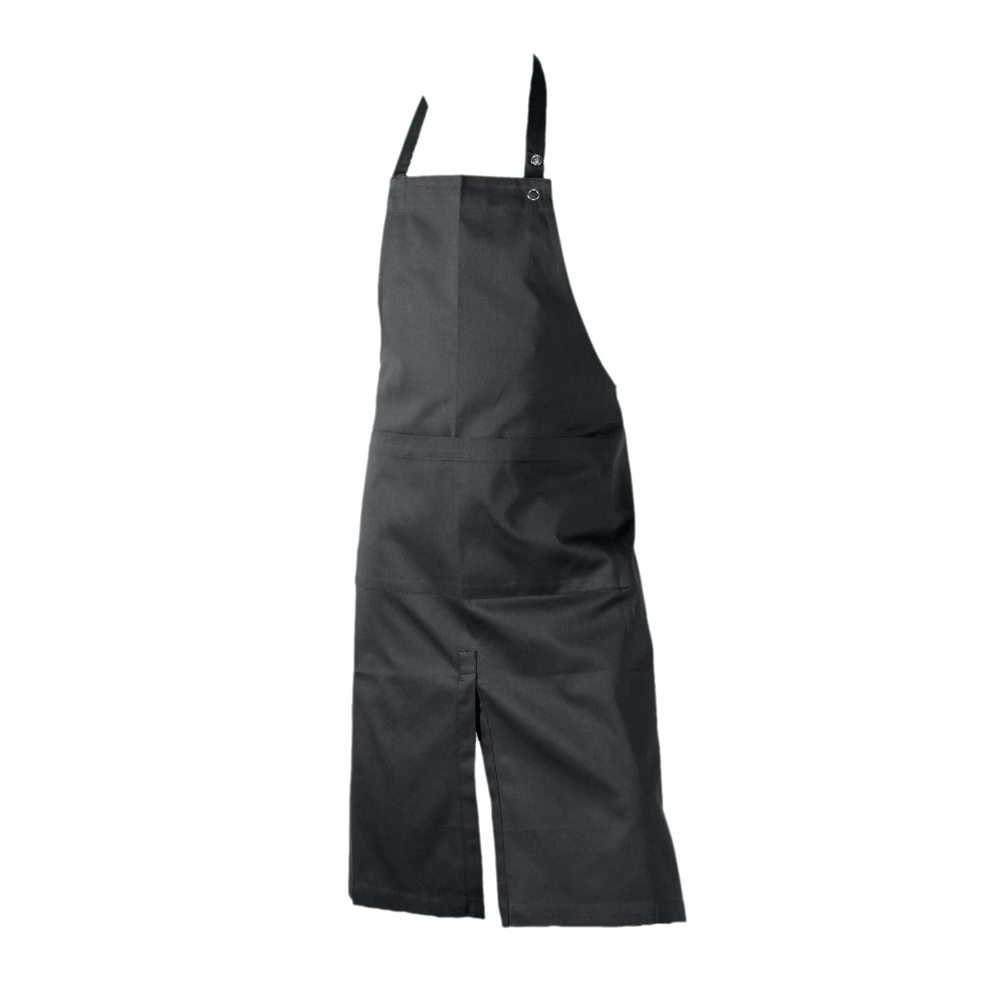 The Organic Company Apron With Pocket, Dark Grey