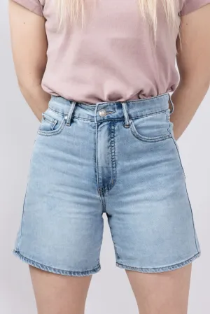 Thread & Supply Cloud Clean Denim Shorts for Women | B2369CDSTS-LIGHTWASH