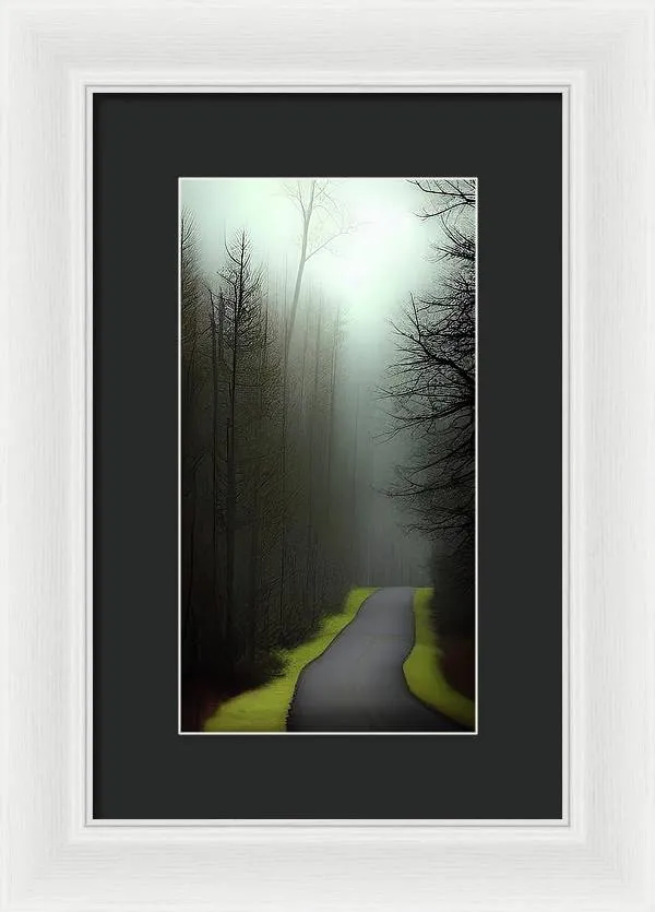Trail Home - Framed Print