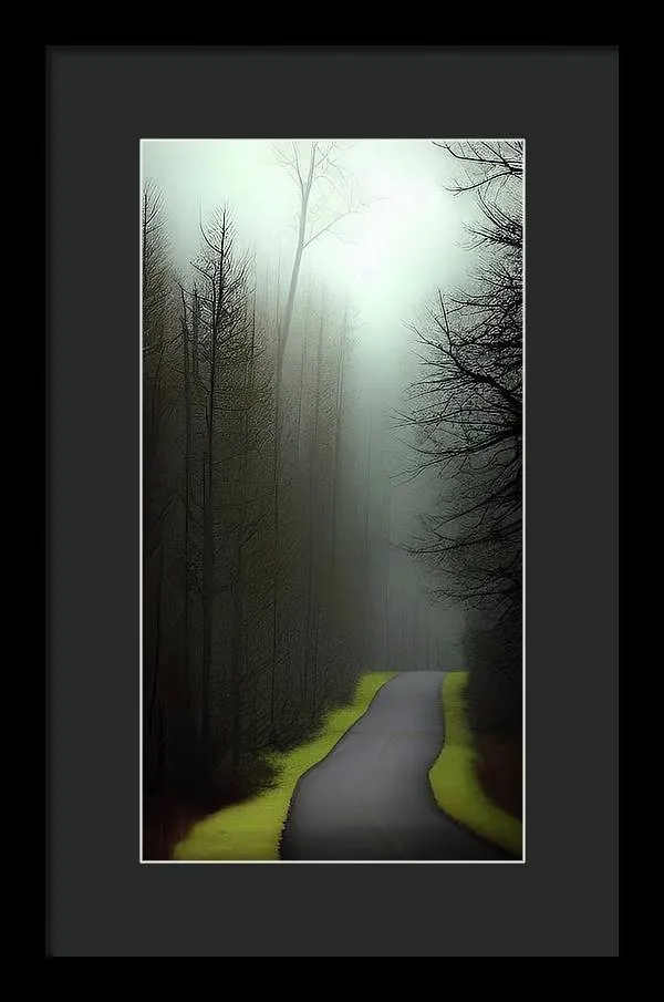 Trail Home - Framed Print
