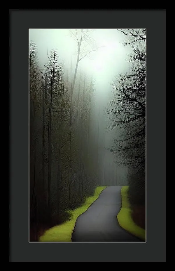Trail Home - Framed Print