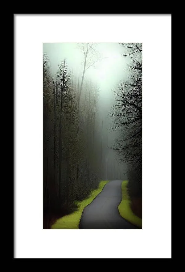 Trail Home - Framed Print