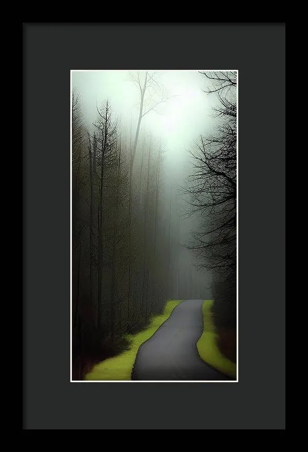 Trail Home - Framed Print