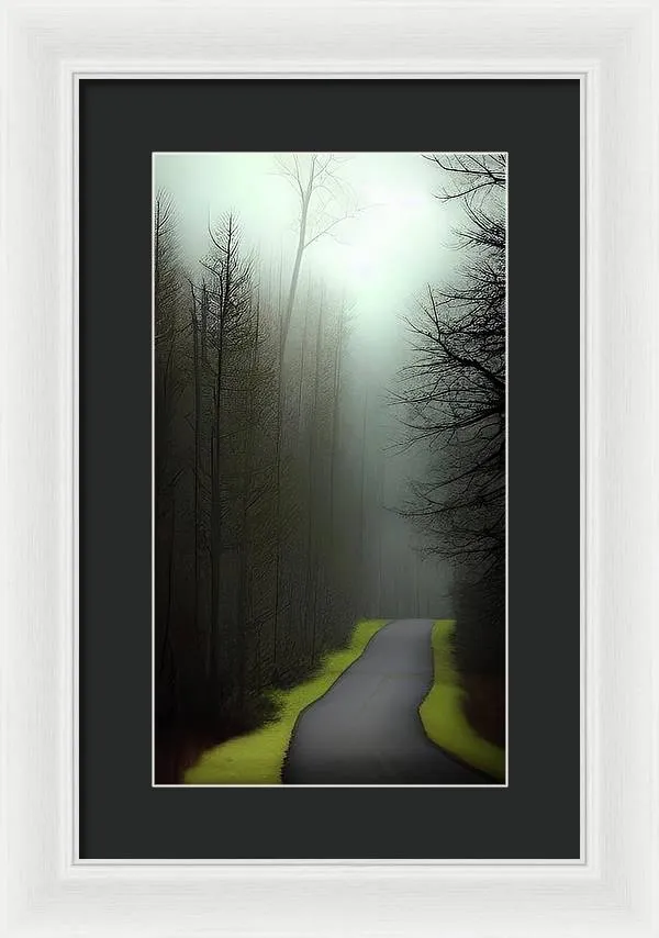 Trail Home - Framed Print