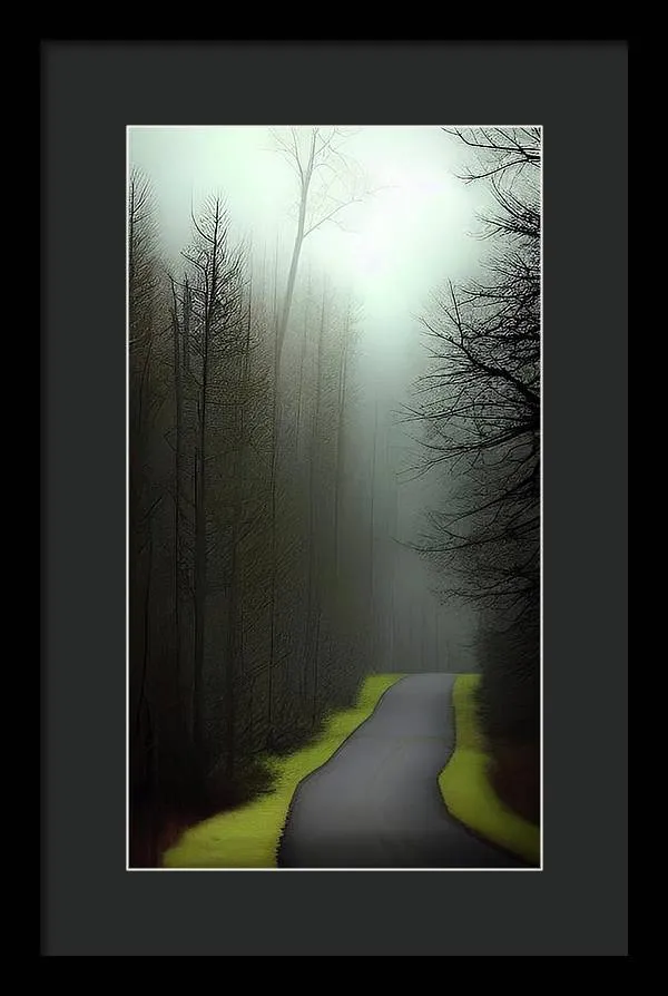 Trail Home - Framed Print