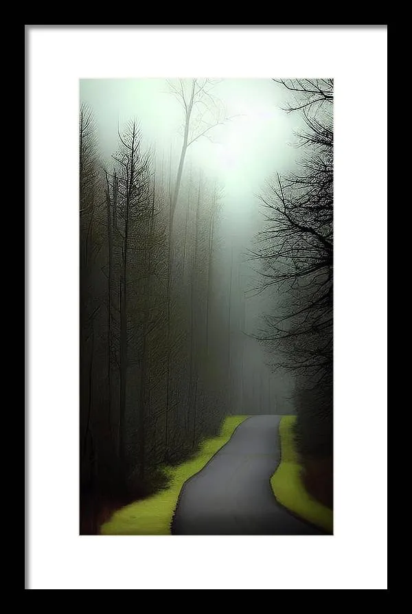 Trail Home - Framed Print