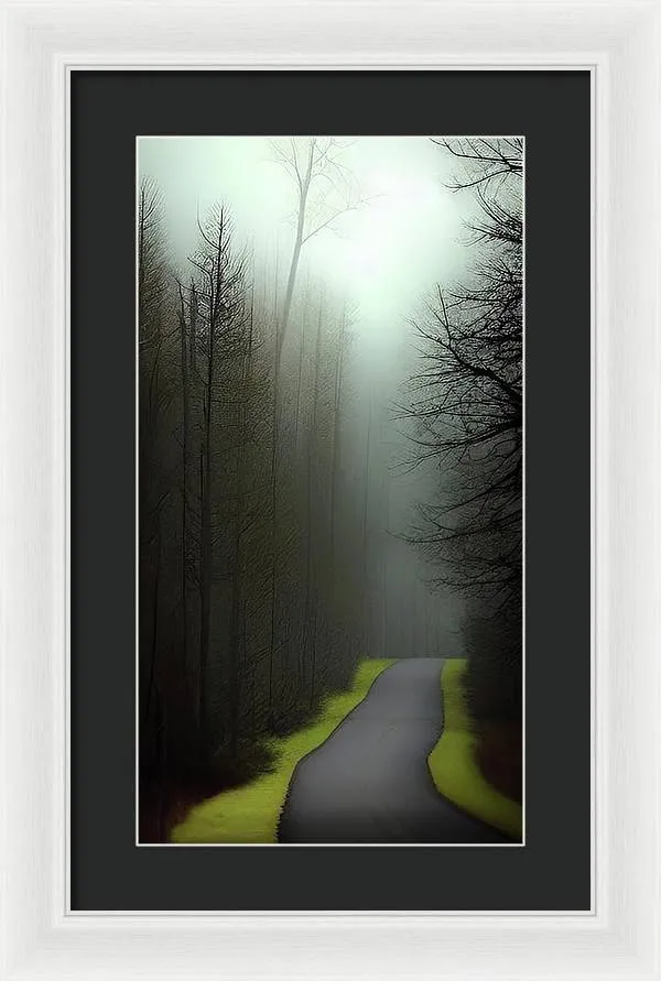 Trail Home - Framed Print