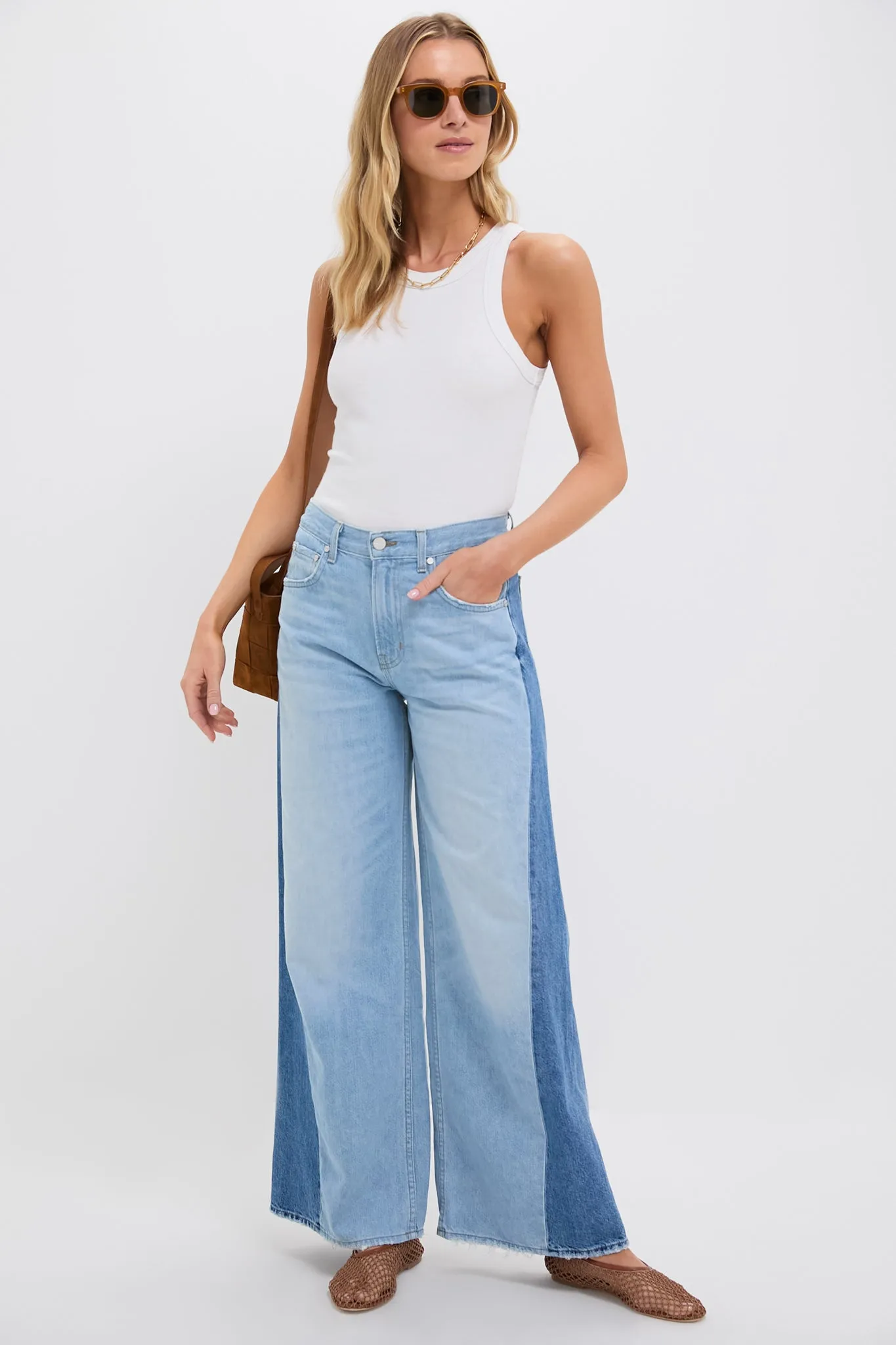 Vintage Wash Two Tone Ramblin Man Jeans