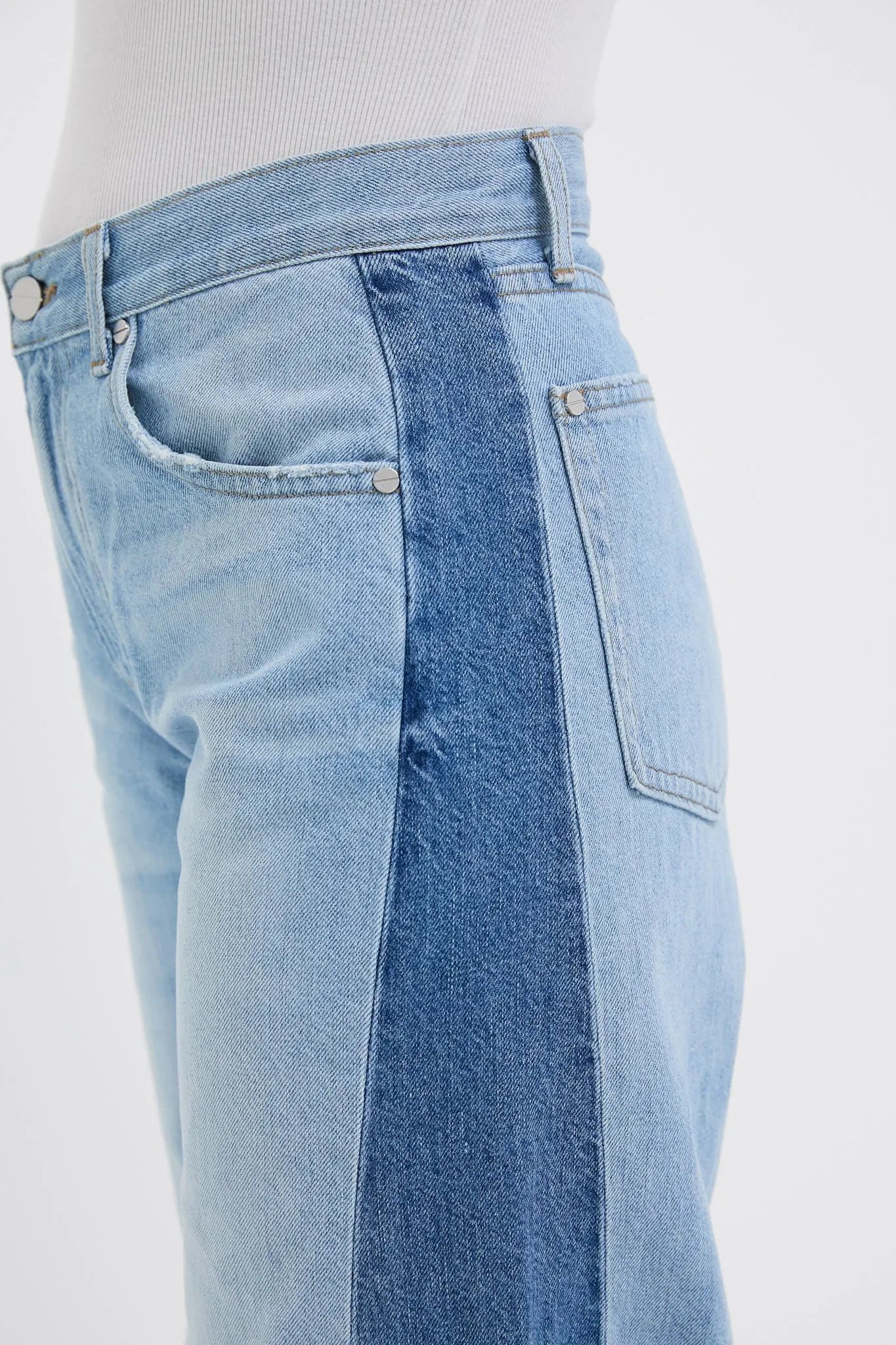 Vintage Wash Two Tone Ramblin Man Jeans