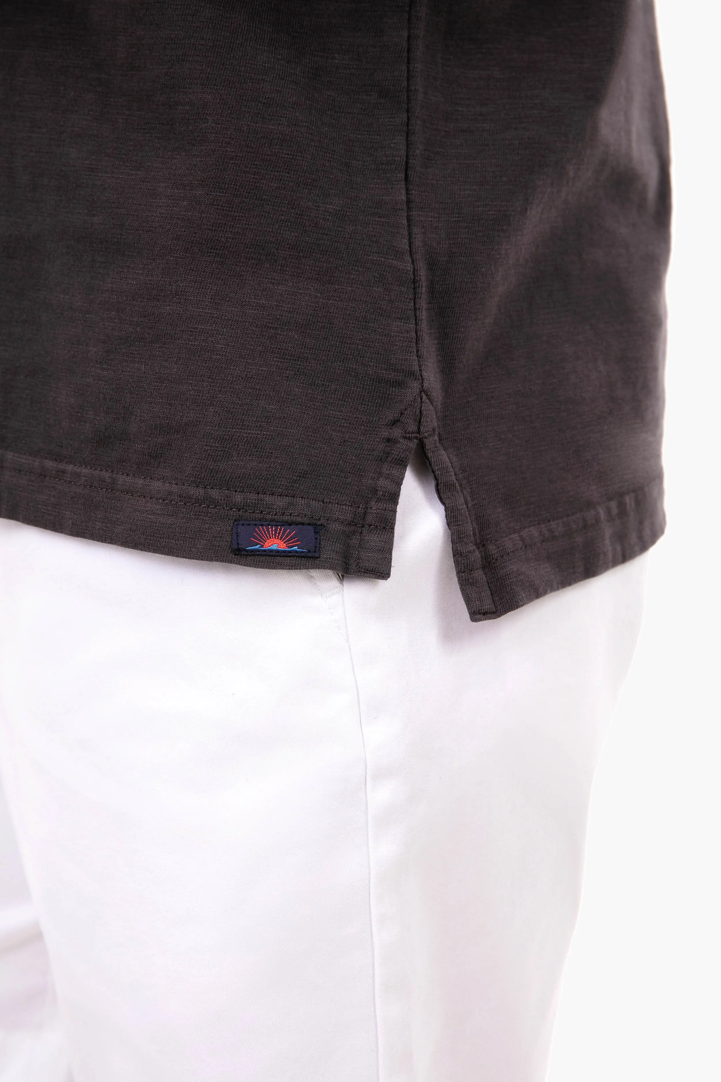 Washed Black Sunwashed Polo
