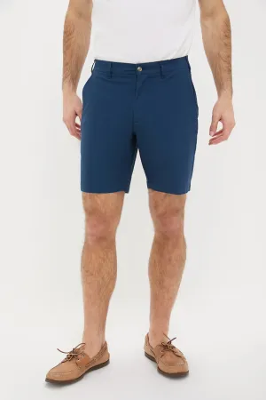 Washed Navy Crown Comfort Short