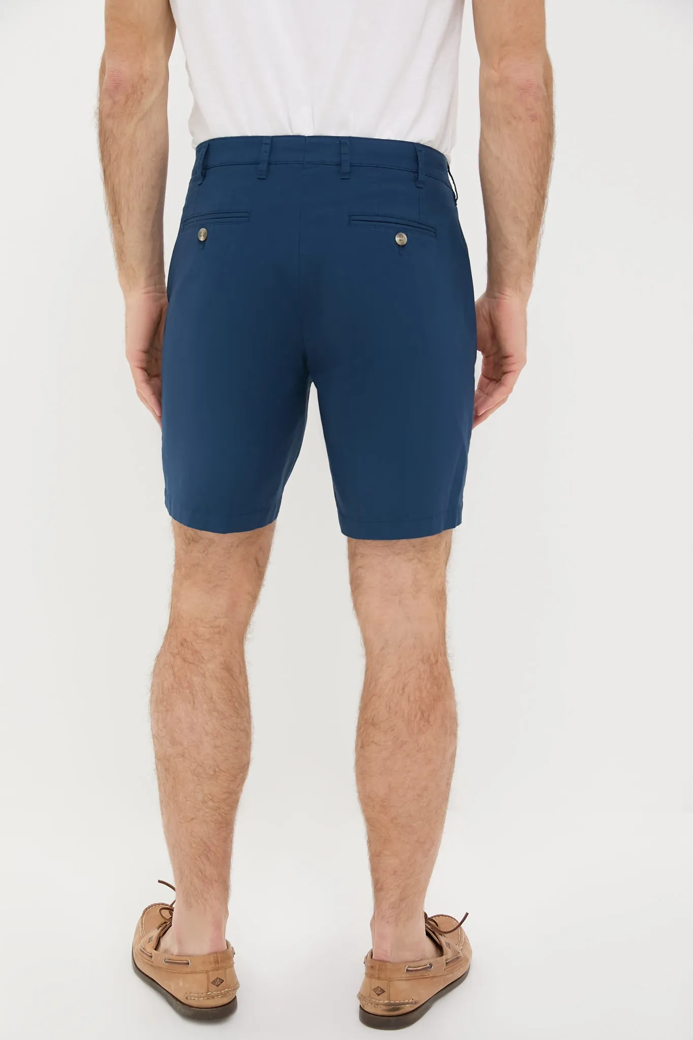 Washed Navy Crown Comfort Short