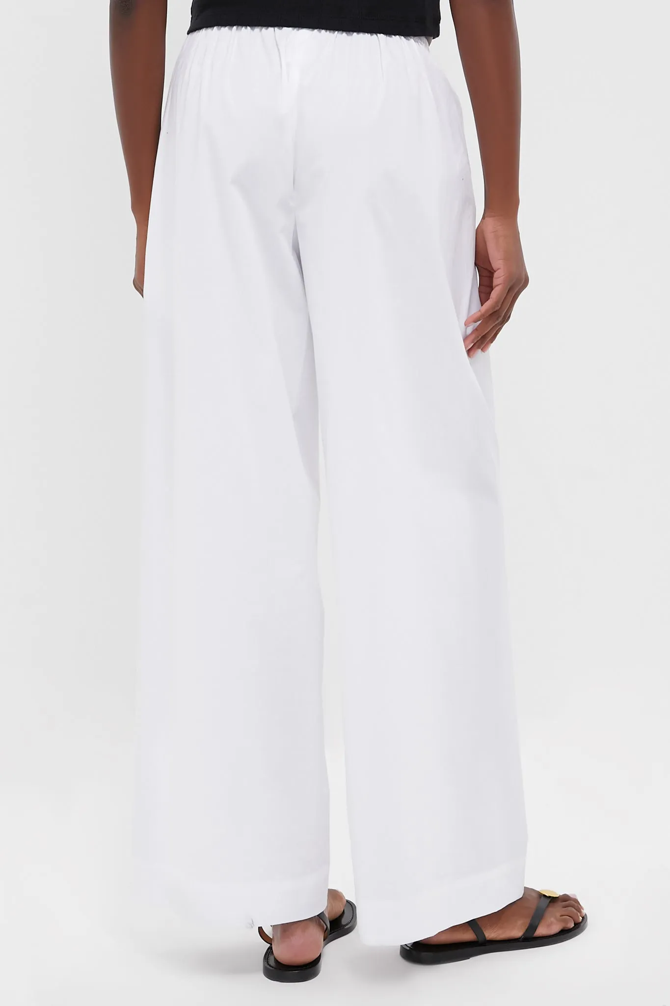 White Bonfire Pant