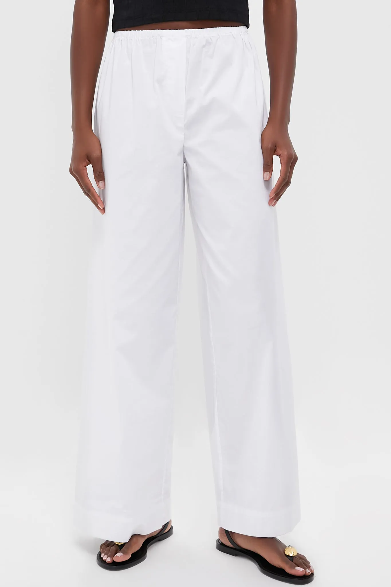 White Bonfire Pant