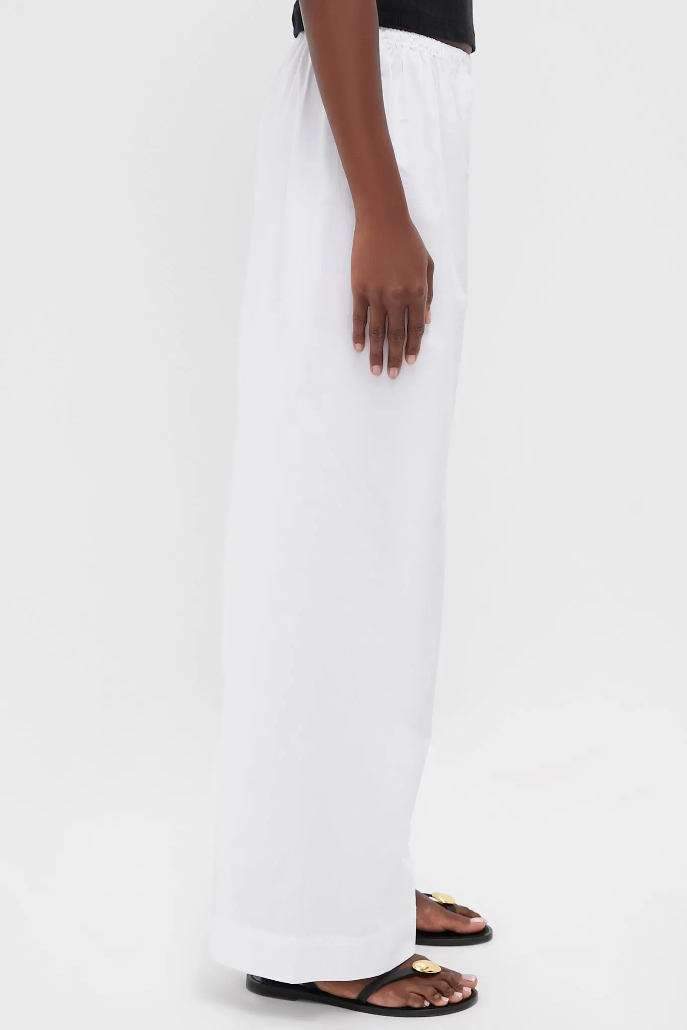 White Bonfire Pant