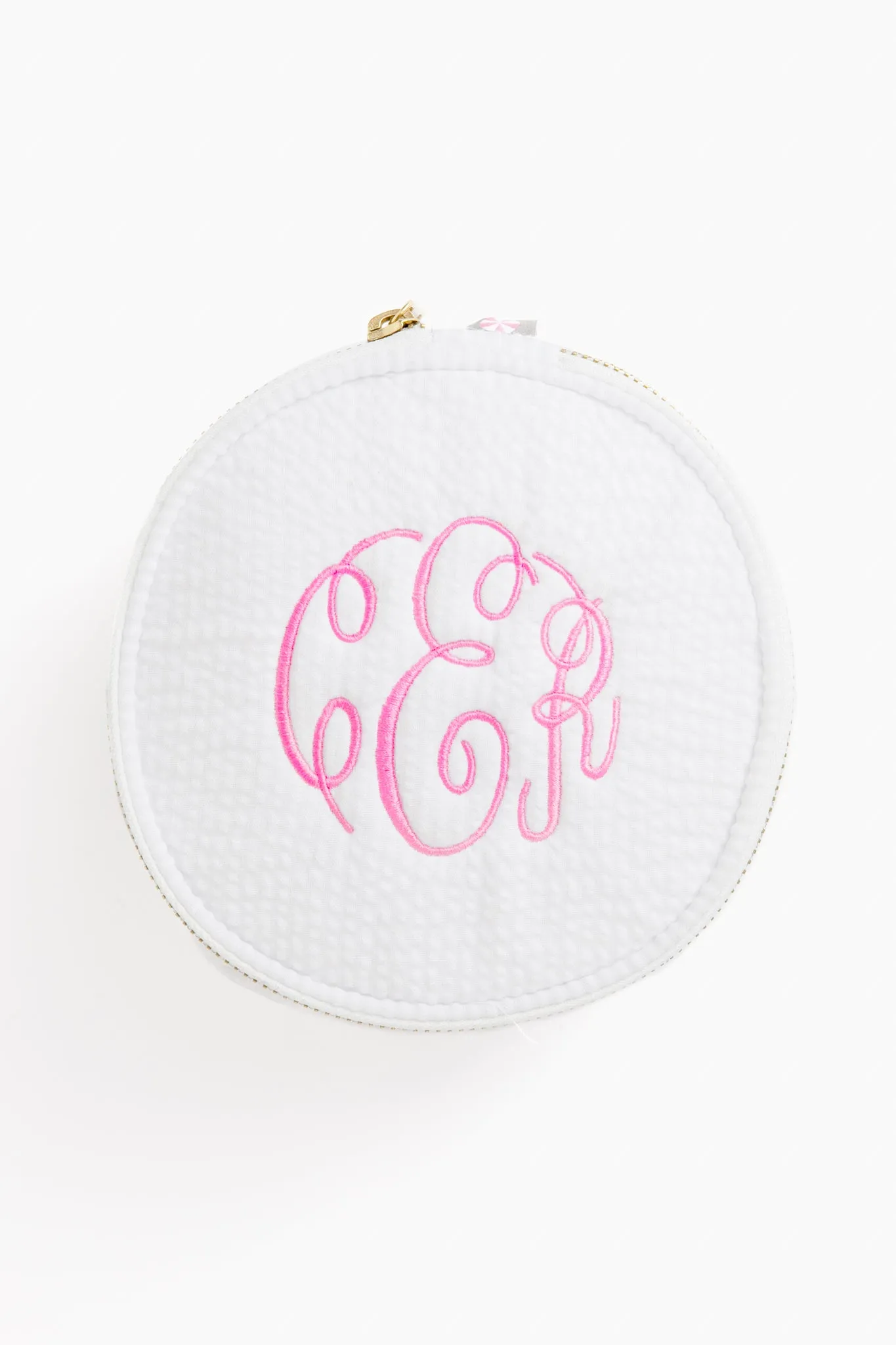 White Button Bag