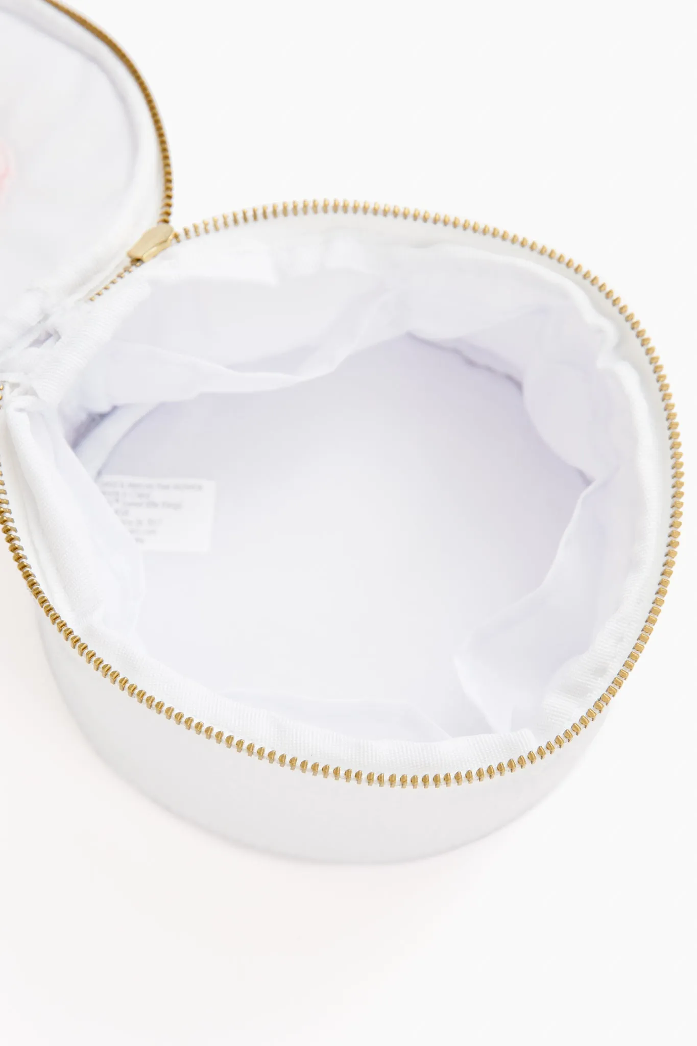 White Button Bag