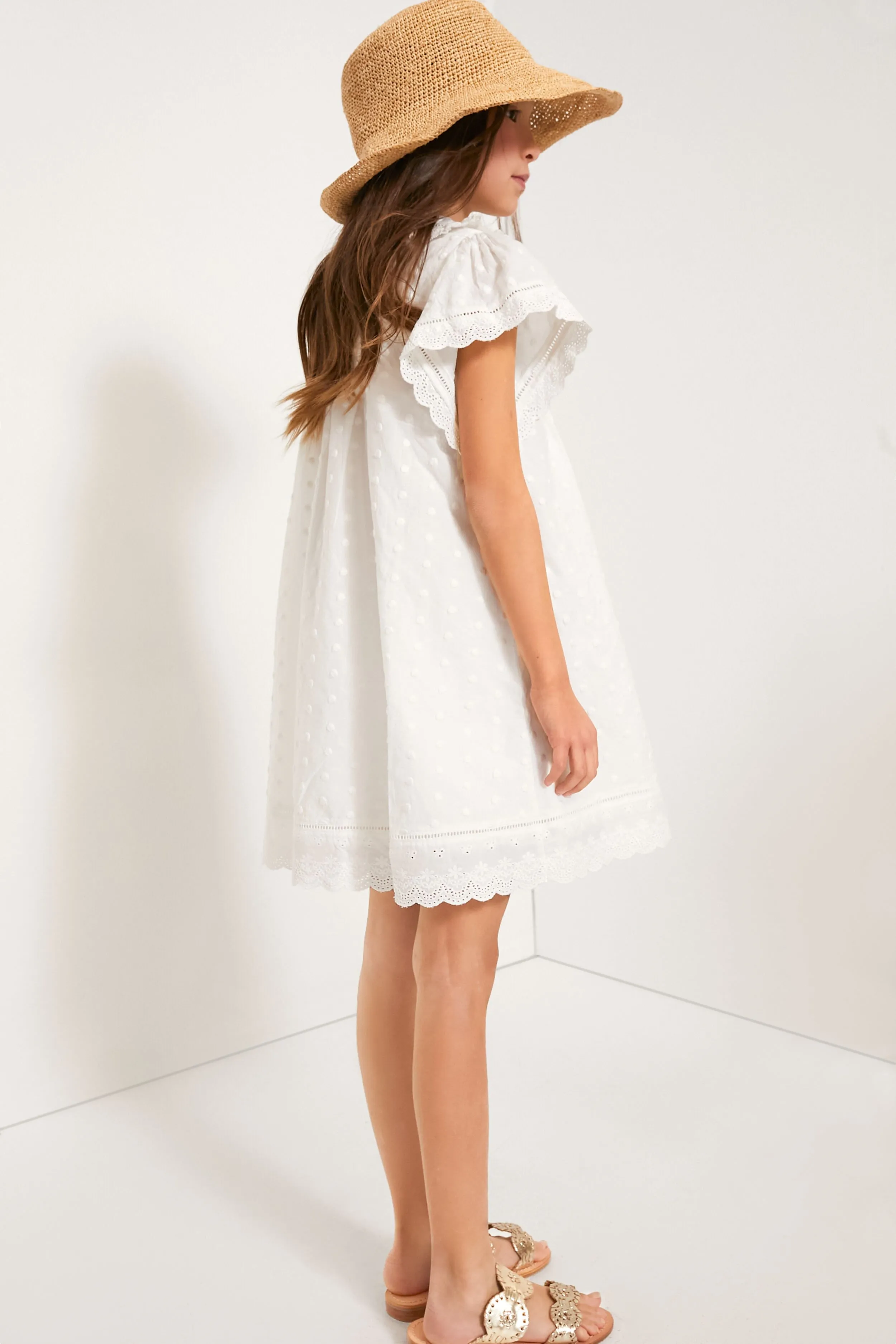 White Marla Dress