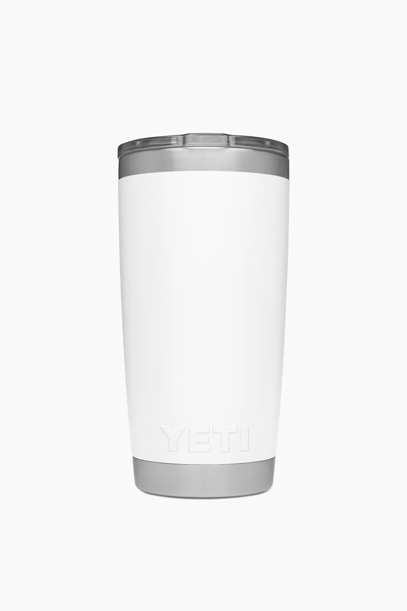 White Rambler 20oz Tumbler w/MS Lid