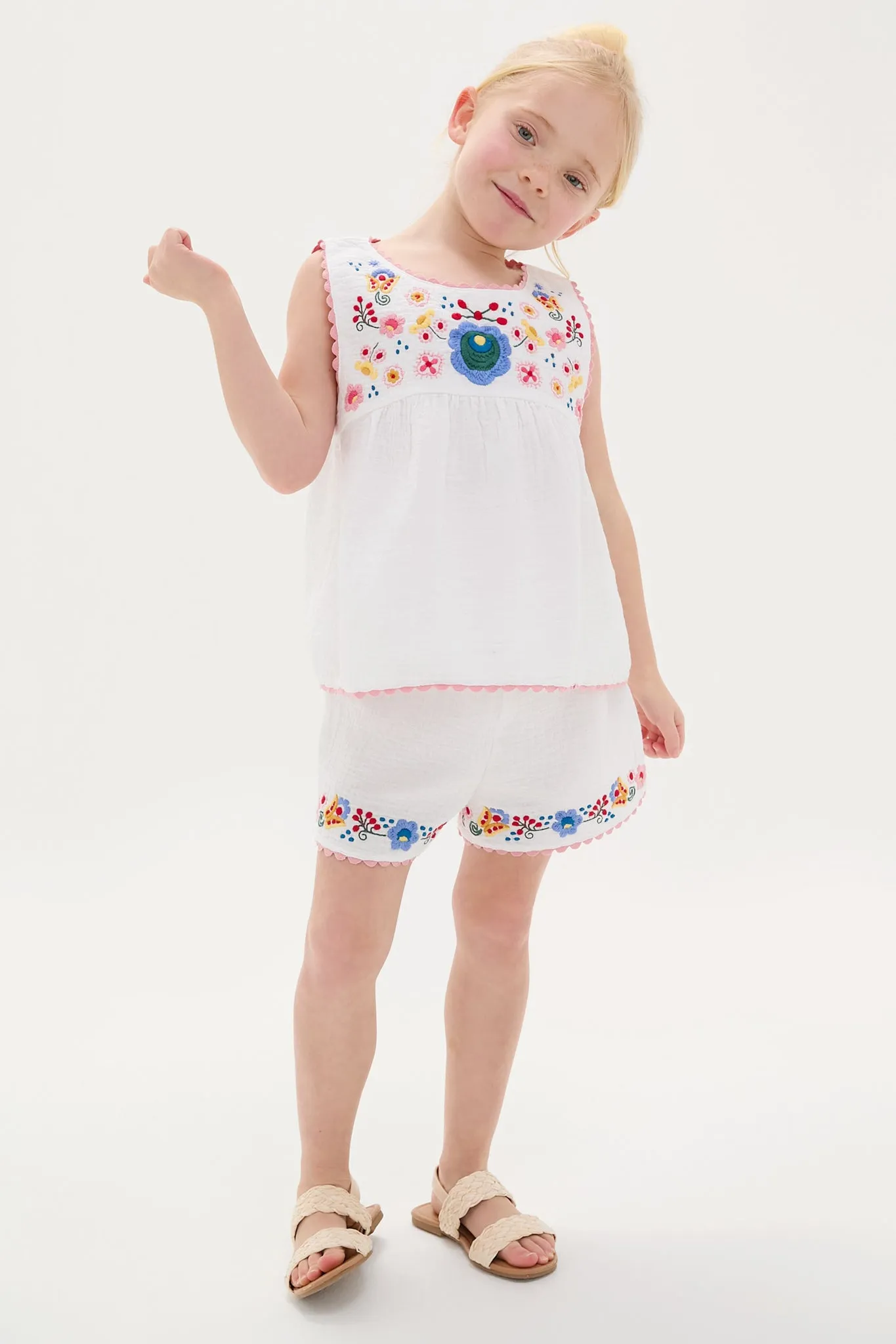 White Solenia Blouse