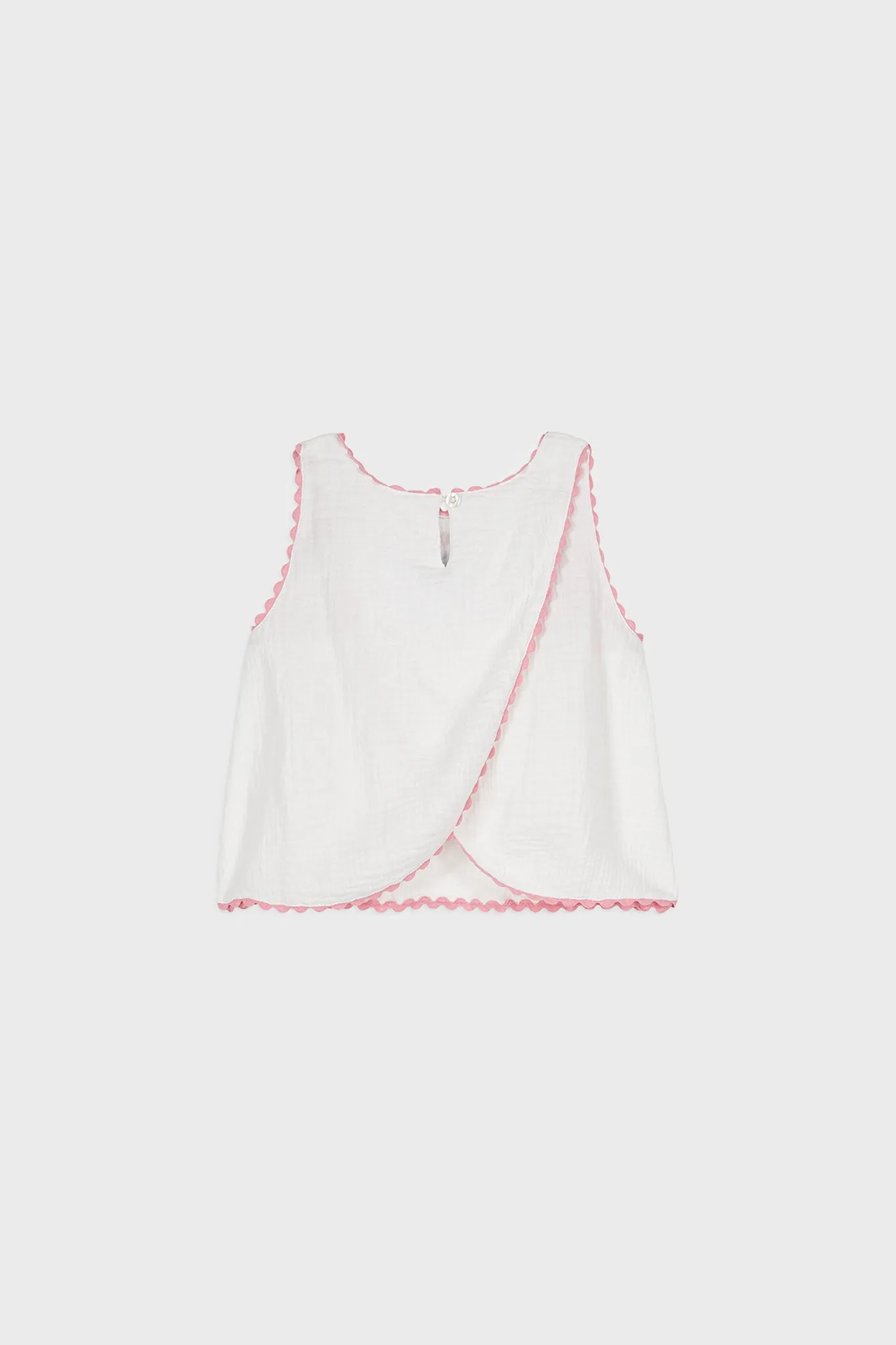 White Solenia Blouse