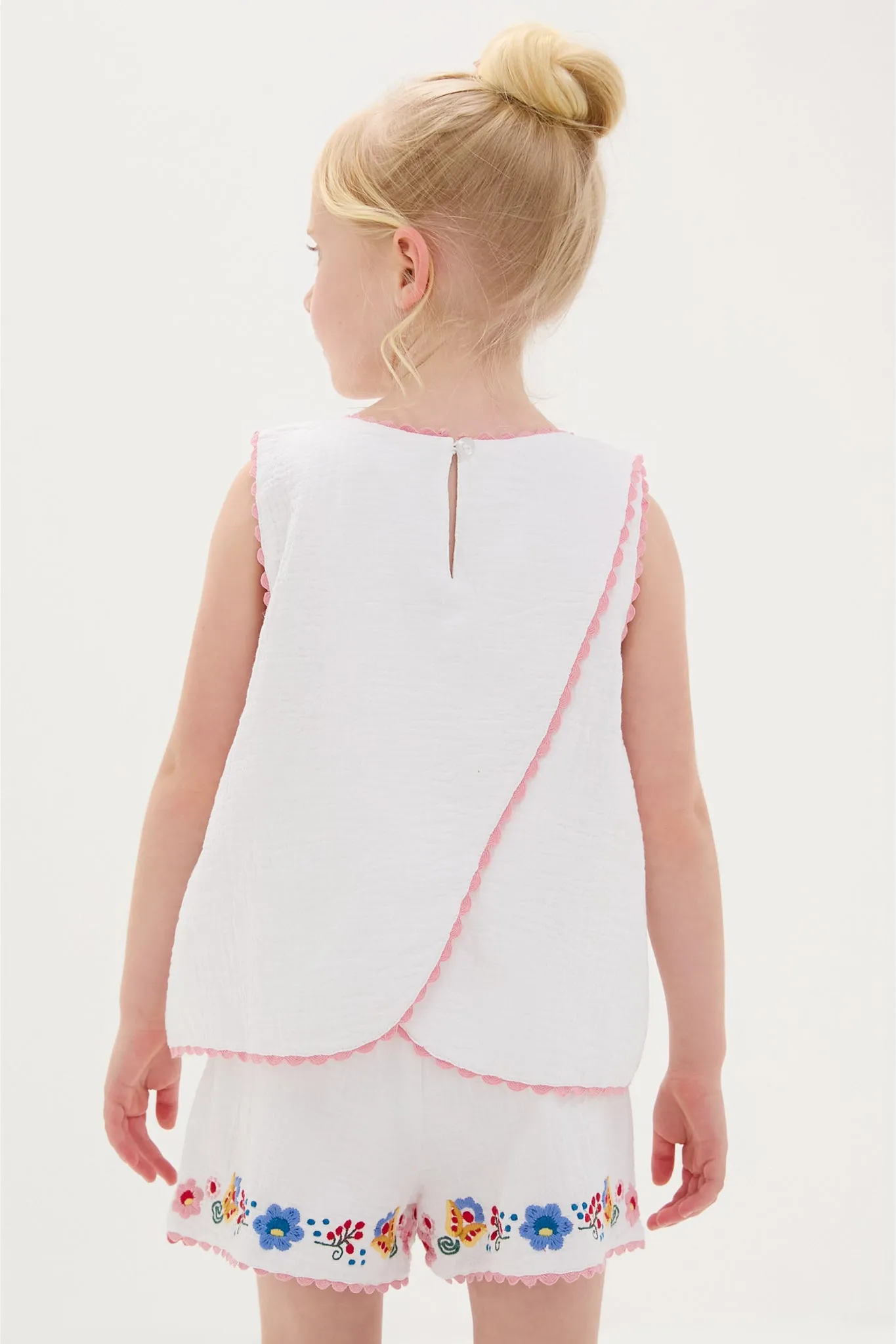 White Solenia Blouse
