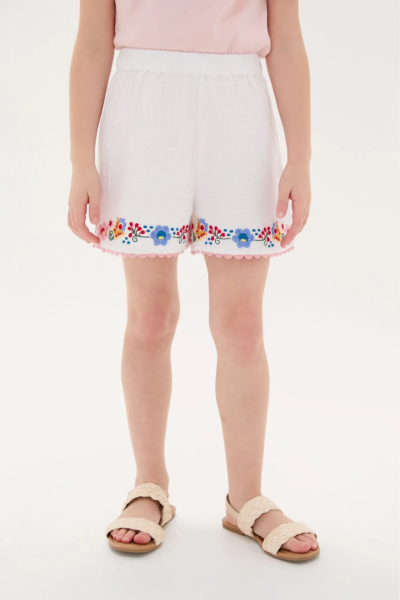 White Vally Shorts
