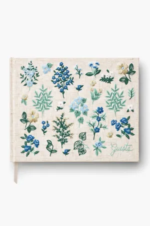 Wildwood Embroidered Guest Book