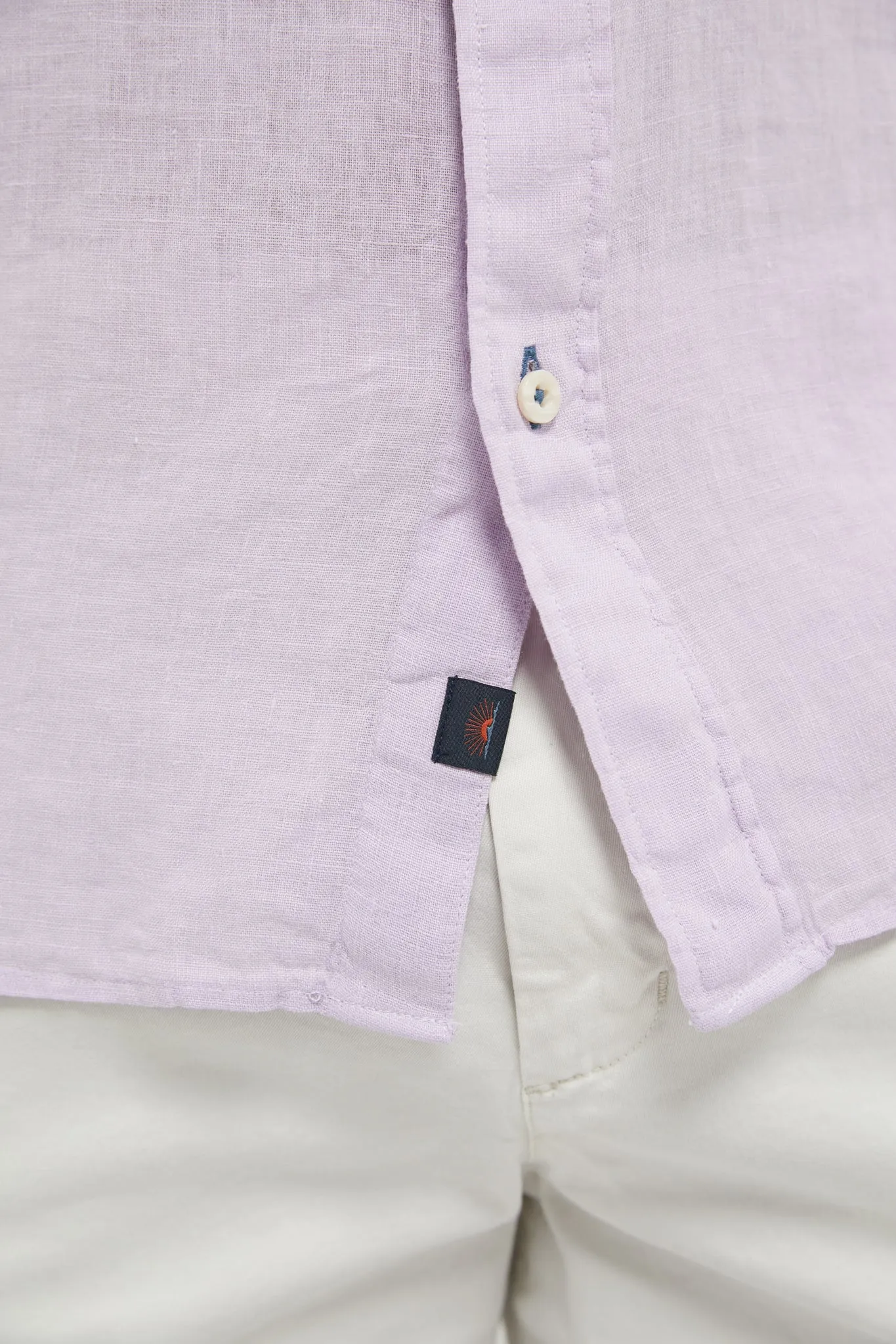 Wisteria Laguna Linen Shirt