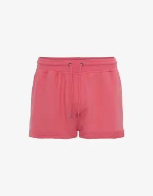 Women Organic Sweatshorts - Raspberry Pink