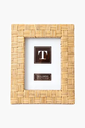 Woven Rattan 5x7 Picture Frame