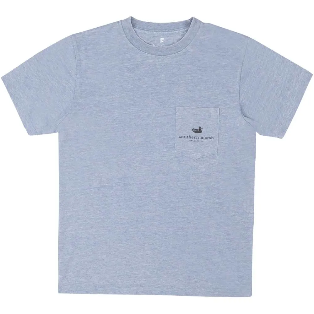 Youth Seawash Short Sleeve Tee - Vintage Flag